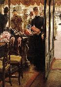James Tissot The Shop Girl oil painting